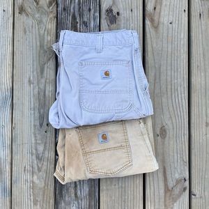 2 Carhartt Pants